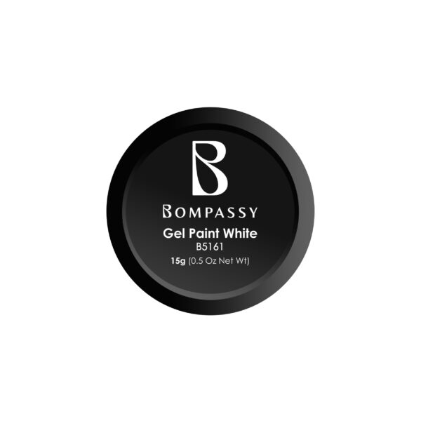 BOMPASSY GEL PAINT WHITE 15GR - Imagen 3