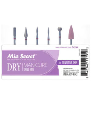 Mia Secret Kit Fresas Manicura Piel Sensible - 6 Fresas