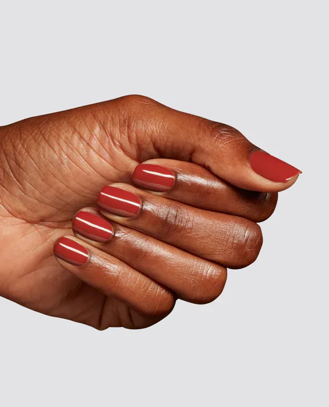 Opi Esmalte Infinite Shine - Crankin' Holiday Jams 15ml Rojo/marron Cremoso - Imagen 3