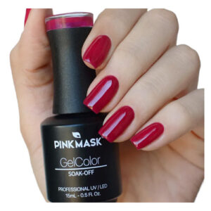 Pink Mask Esmalte Semipermanente - Bourgogne 15ml Bourgogne 124