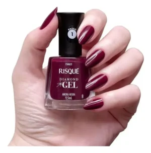 Risque Esmalte Tradicional Sin Cabina - Amora Negra