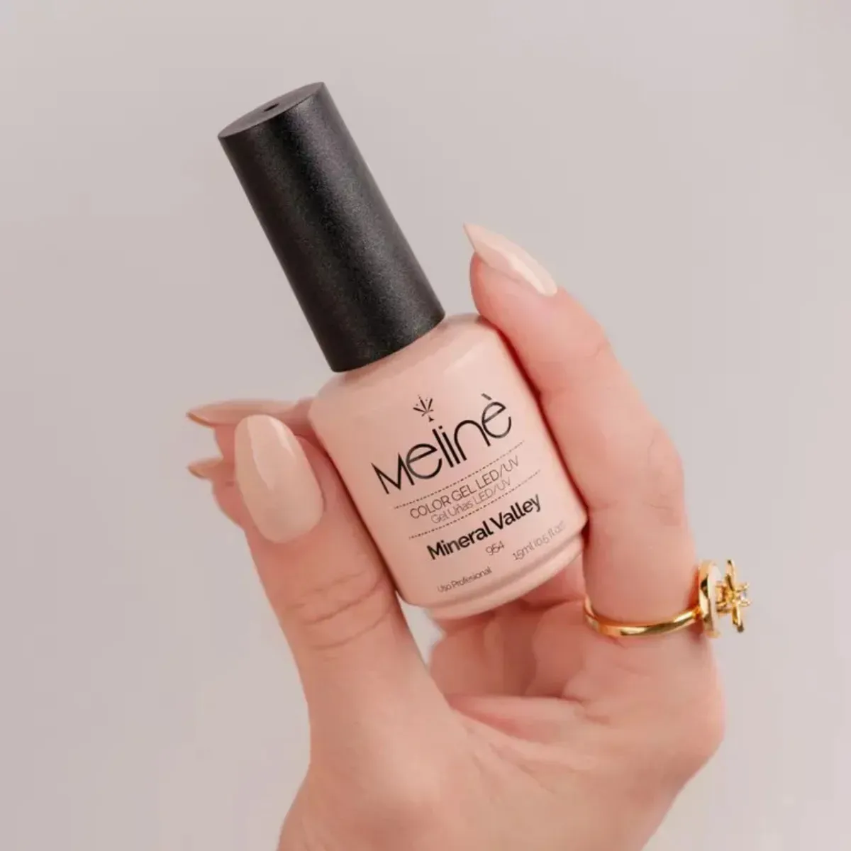 Meline Semipermanente N°954 Mineral Valley X 15ml Nude - Imagen 2